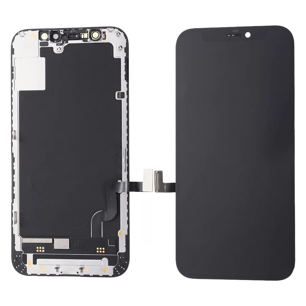 Display Hard Oled Per Apple Iphone 12 Mini Nero Qualità Eccellente Gold X Swap Ic